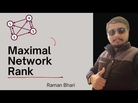 Maximal Network Rank | Graph Problem Explained | LeetCode 1615 | DSA for Interviews