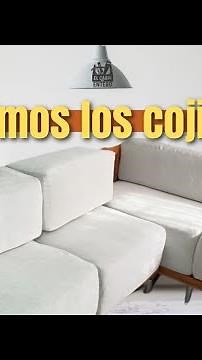 How we made the cushions for the Wooden Room #carpentry