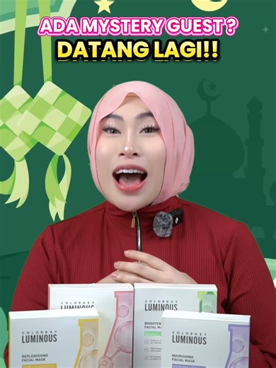 Live kali ni special sikit 🌙✨ Ada Mystery Guest, promo exclusive, voucher menarik Dan hadiah manis manis untuk setiap pembelian 💖 Jumpa korang dalam live! #B5FacialSheetMask #colorkeymy #livestream #B5Care #OilySkinFriendly #rayasale2026