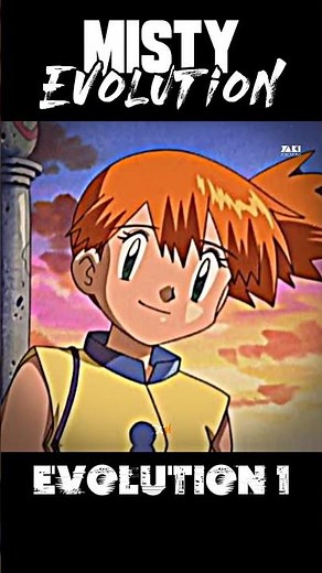 Misty Evolution | Pokemon Edit #misty #ash #evolution #pokemon #guess