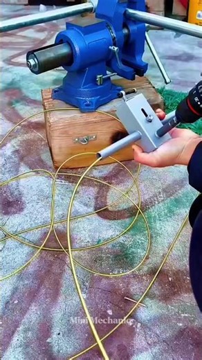 Power Drill Ground Wire Anchor Installation #tools #workshop #toolreview #handtools #viral