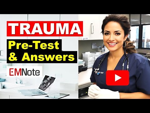 TRAUMA Pretest and Answers