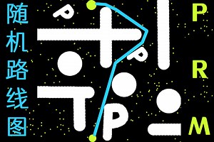 路径规划PRM与dijkstra算法 | MATLAB实现随机路线图