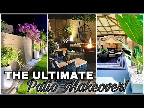 HOUSE TO HOME UPDATE | INCREDIBLE PATIO MAKEOVER | NEW OUTDOOR FURNITURES