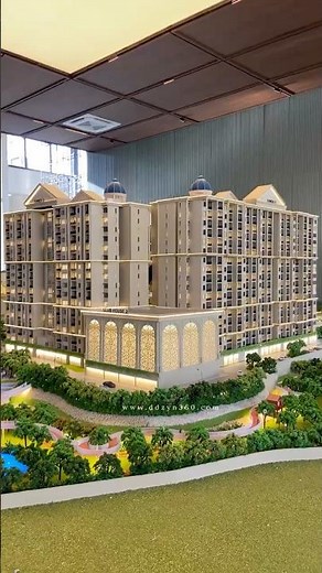 Roman style Architecture Scale Model by DDZYN360 | Architecture Model Making #scalemodels #minecraft