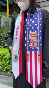 Customize a great stoles for graduation day. Over 50 national flags. Get it here: https://geckocustom.com/stoles-country. See more: https://geckocustom.com/graduation. #Graduation #Seniors #Stoles #Graduationgifts #Classof2024 | GeckoCustom - Make Your Own Gifts