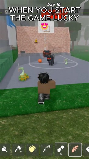 When you start the game lucky😍 #roblox #cyborg #trending