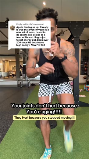 Vic Hart on Instagram: "Everybody loves to blame age “I’m getting older.” “It’s just wear and tear.” “That’s normal at 40.” Let’s be honest. Your body is designed to move. Joints are living tissue. Cartilage absorbs nutrients through compression and decompression. Synovial fluid circulates when you move. Muscles protect joints when they’re strong. When you stop moving… everything stiffens. Not because you aged. But because you deconditioned. Look at athletes in their 40s and 50s. Look at people 
