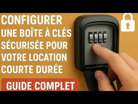 Configurer une boîte à clés sécurisée pour votre location courte durée