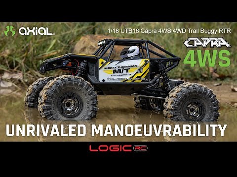 Axial 1/18 UTB18 Capra 4WS 4WD Unlimited Trail Buggy RTR