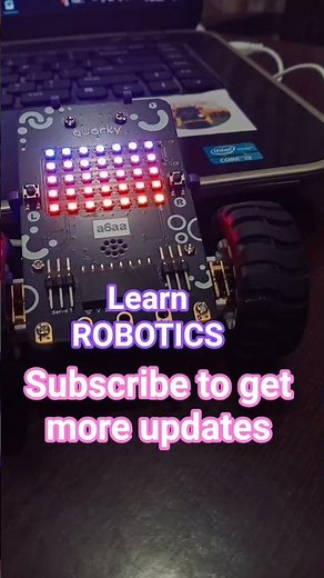 LED Rainbow pattern on Quarky #stemeducation #lego #3dprinting #learning #ai #robotics #stem