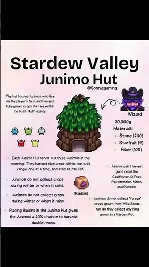 Stardew Valley Junimo Hut Guide 🌿 How Junimos REALLY Work