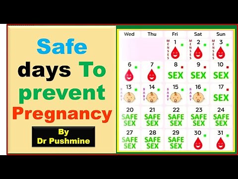 How Many Days After Period Is Safe To Avoid Pregnancy | Safe days|