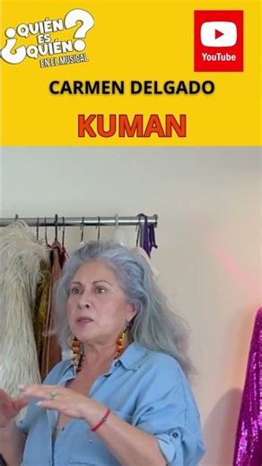 CARMEN DELGADO protagoniza el icónico musical #kuman #teatromusical