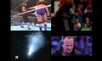 Mix of 4 videos from youtube : double undertaker entrance