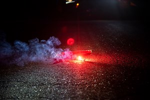 2-car, head-on crash briefly closes downtown Ann Arbor road