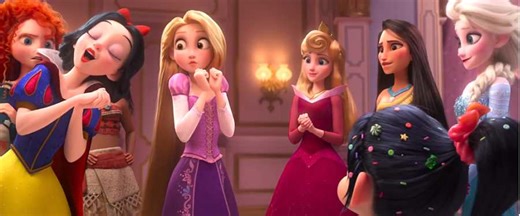 Disney Princesses in Casual Wear! New 'Wreck-It Ralph 2' Photo Breaks the Internet