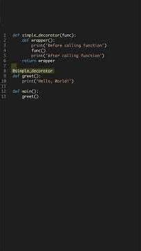 Decorators in 60 Seconds - Boost Your Code #shorts