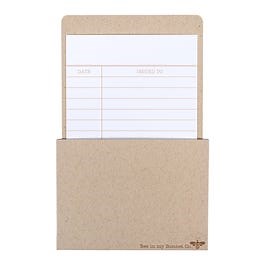 Library Card Label Pack | Lori Holt of Bee in my Bonnet with It's Sew Emma #ISE-804