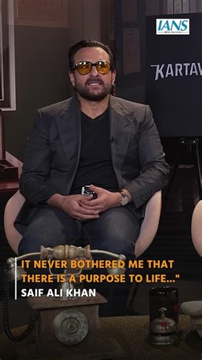 Saif Ali Khan on Life Purpose & Living Freely