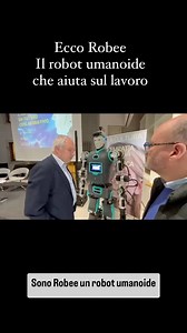 Si chiama Robee, è il primo robot umanoide che pensa, 100% made in Italy (nasce in Brianza per la precisione), è in grado di affiancare l’uomo - tecnico, ingegnere, manager - nell’ambiente di lavoro, interagendo e dialogando con lui o con altri suoi “simili” robot, attraverso tecnologie basate sull’intelligenza artificiale. Un gioiello dell’high tech più avanzato, insomma, che giovedì 11 aprile ha fatto la sua conoscenza del Friuli, ospite, assieme a Paolo Denti, amministratore delegato di @over