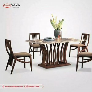 A dining table is more than just furniture. It’s a welcome addition to your home where great food and connection with family is made to foster closeness and great conversations. Give us a call and start having a great conversation over great meals. #vavafurniture #diningtable #eatingtable #familytable | Vava Furniture