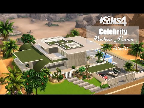 Celebrity Modern Manor • Luxury Interior | No CC | THE SIMS 4