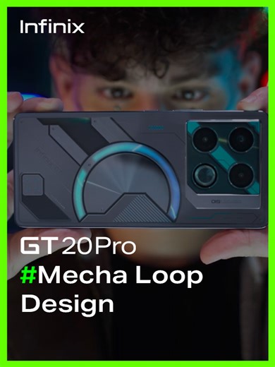 Discover the Bold and Mesmerizing Design of Mecha Loop in GT20 Pro