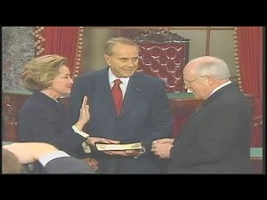 Vault Visit: Elizabeth Dole sworn in as first NC senator