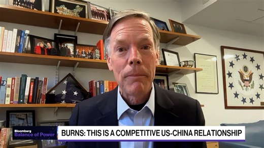 This is a Competitive US-China Relationship: Burns