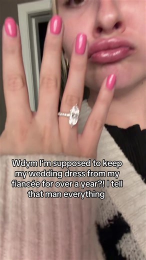 Keeping My Wedding Dress a Secret Until 2027