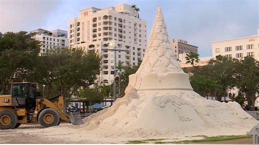 700 tons of sand from Sandi Tree to be recycled, used for West Palm Beach projects