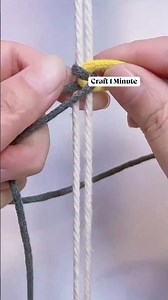 How to make a bracelet with yarn #diy #crafts #bracelet