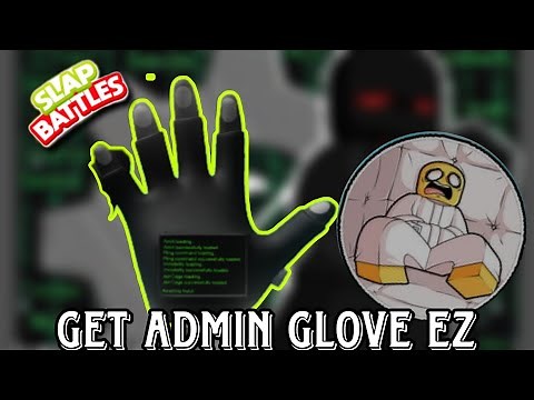 Actually Get "Certified Admin" And "Admin" Glove (GUIDE) Slap Battles Roblox