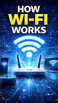 How WIFI Actually Works! #wifi #technology #internet #wireless #networking