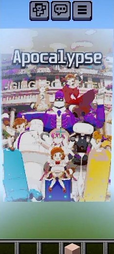 Apocalypse Hotel Anime Recreated in Minecraft | Insane Pixel Art Build | #apocalypse #pixelart