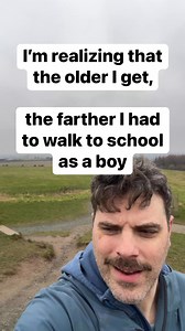 In the snow #older #walk #school #backthen #backwhen #backinmyday | Rob And Elizabeth