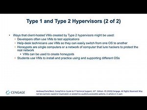 ITSC 1305 Chapter 10 Part 1 Virtualization