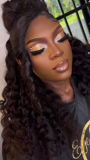 🥹Gorgeous girl. #eyecarleymakeupartistry #guyana #guyanesemua🇬🇾 #fyp