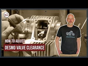 How to Adjust Desmo Valve Clearance - Back to Classics