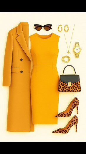 157K views · 6.6K reactions | Mustard yellow — where warmth meets sophistication ✨ This rich, earthy hue radiates optimism, comfort, and creativity. Bold yet timeless, it’s the perfect color to brighten your look and your mood.  #MustardMagic #StyleInspo #WarmAndChic #FashionExpressions #BoldElegance #fashionstyle #fblifestyle | Fashion Expressions and Ideas | Facebook