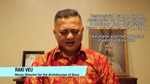 Responsorial Psalm & Gospel Acclamation for the 31st Sunday In Ordinary Time - 30/10/2022 Psalm 145: 1-2, 8-9, 10-11, 13, 14 I will praise your name forever, my king and my God Music: Owen Alstott copyright 1977, 1990 OCP #archdioceseofsuva | Archdiocese of Suva