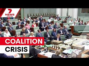 Coalition crisis as Nationals sit on crossbench | 7NEWS