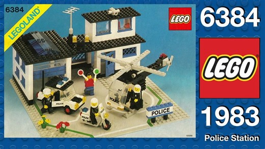 乐高 城市 警察系列 大盘点 1956-2020