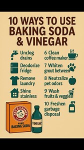 26K views · 119 reactions | ✨ 10 Ways to Use Baking Soda & Vinegar at...