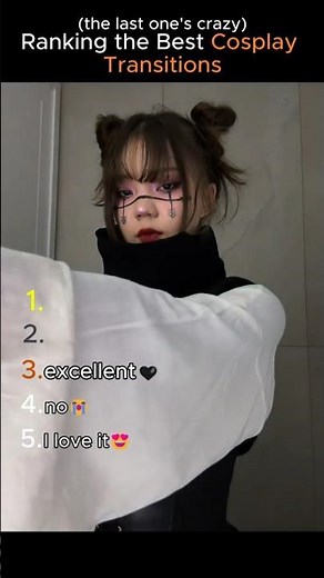 Ranking the Best Cosplay Transitions #cosplay