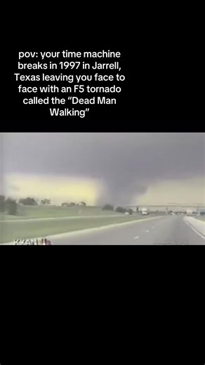 In the afternoon hours of May 27, 1997, a large, slow-moving and exceptionally intense F5 tornado caused extreme damage across portions of the Jarrell, Texas area #horrortok #scary #fypシ #virał #viral