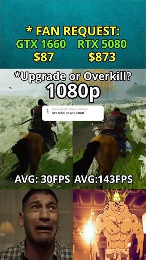 GTX 1660 vs RTX 5080 — Upgrade or Overkill in 1080p? 🤯 (FAN REQUEST | EP.178)