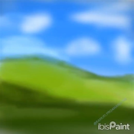 Windows xp fondo dibujo (time lapser 19). #windowsxp #nostalgia #astetic #dibujodigital