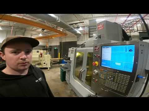 Cut probe cut in a HAAS VF1